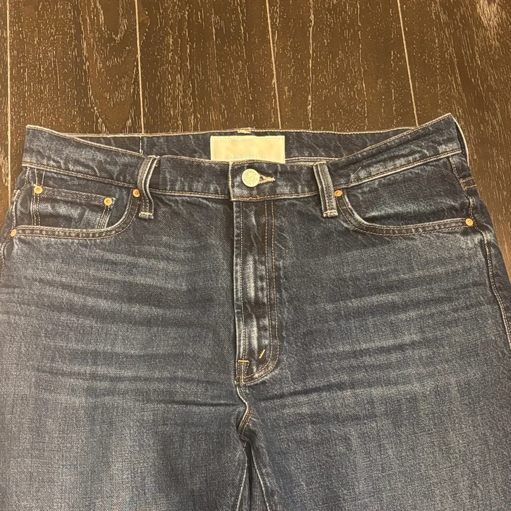 MOTHER Dark Blue Women's Jeans - Picture 6 of 8